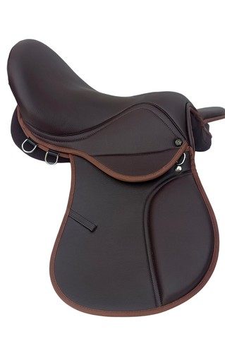 Brauner synthetik pony - brauner,